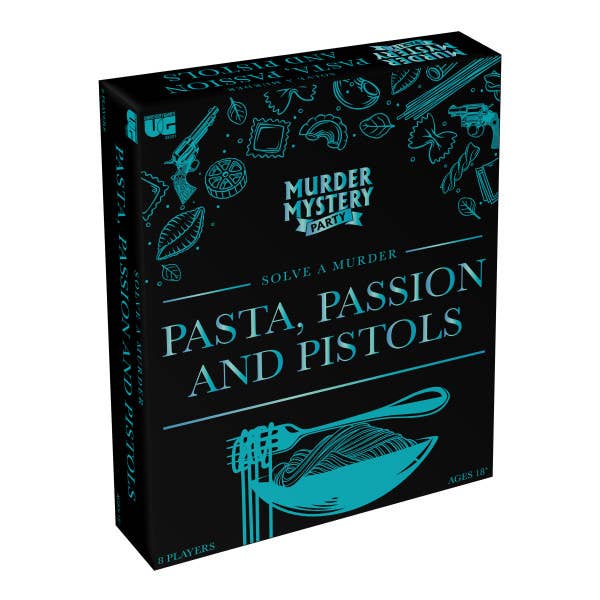 Pasta, Passion & Pistols-Murder Mystery Games