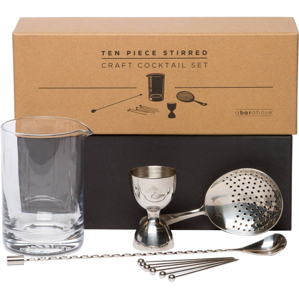 Stainless Steel Stirred Cocktail Set