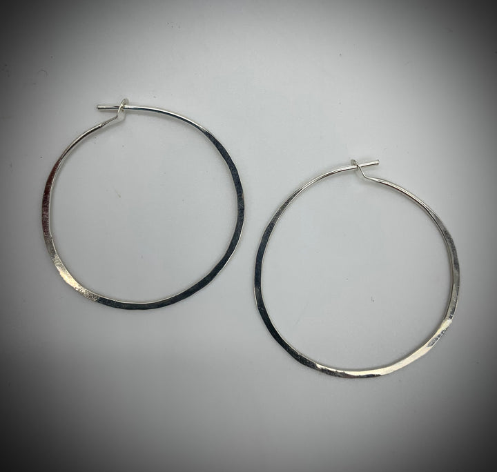 Slender Hoops SS - Jewelry Edgecomb Potters