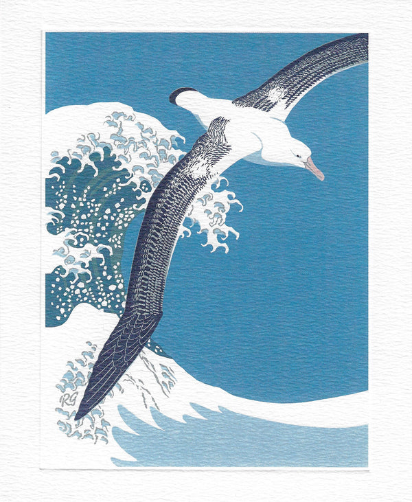 Albatross Greeting Card - greeting card Edgecomb Potters