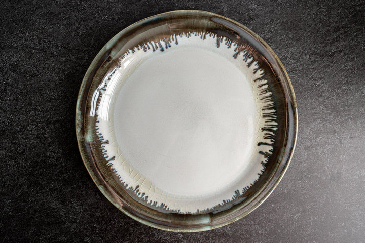 Thrown dinner plate - Edgecomb Potters