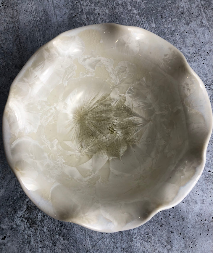 Ruffle Bowl - Pottery Edgecomb Potters