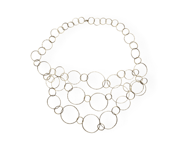 Cascading Circles Necklace - Jewelry Edgecomb Potters