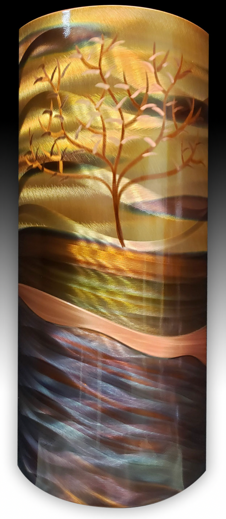 Windswept Trees 8x17 - Wall Art Edgecomb Potters