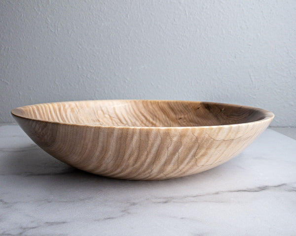 Curly Red Maple Bowl 12/2.5