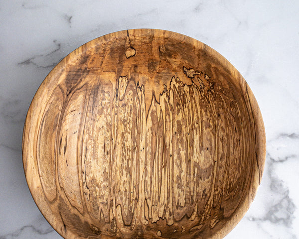 Spalted Red Maple Bowl 11.25