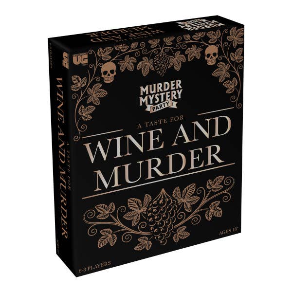 A Taste for Wine and Murder-Murder Mystery Games